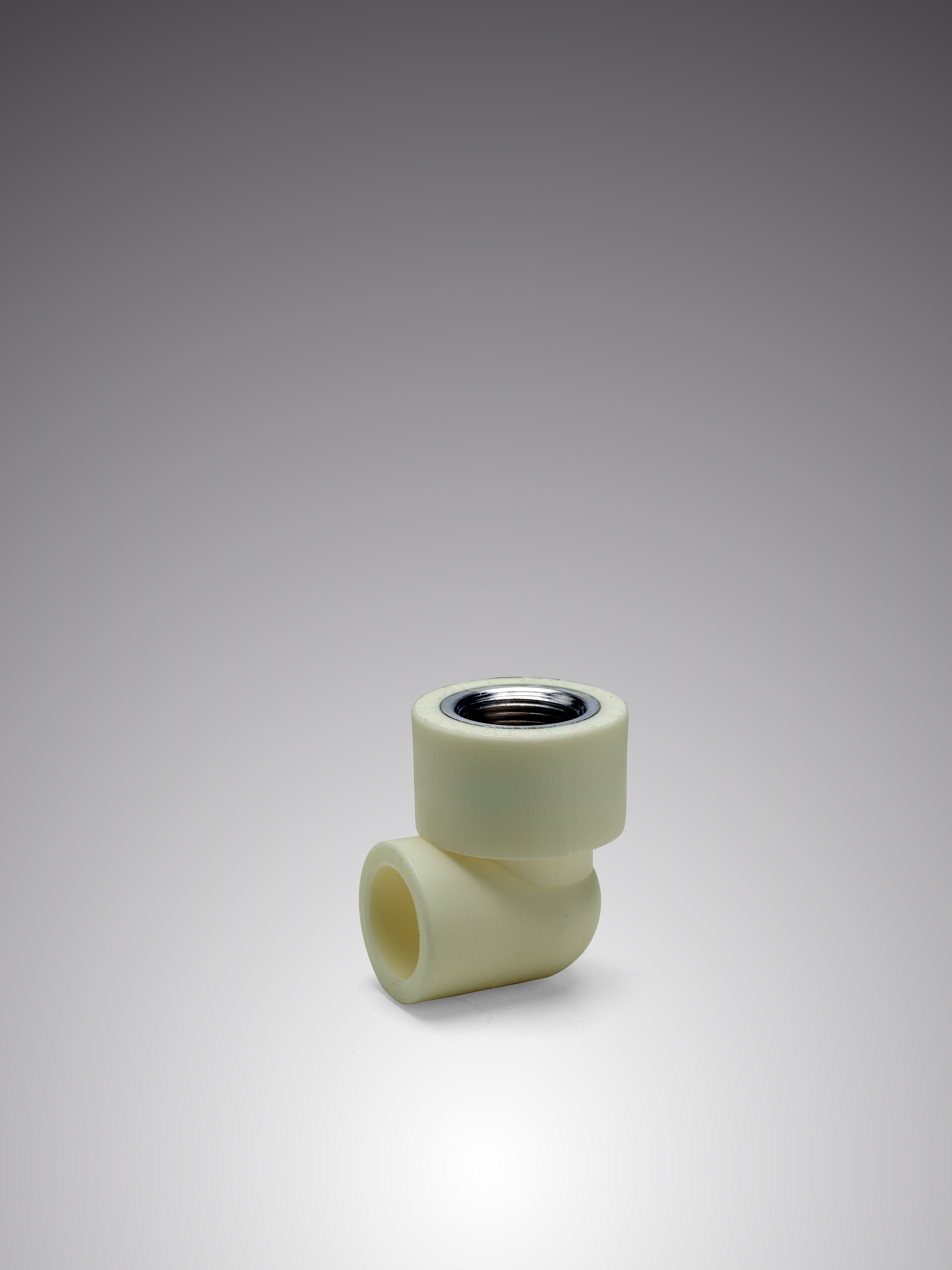 მუხლი ქანჩით შ.ხ. PPR 90° Ø20mm 1/2" Vesbo
